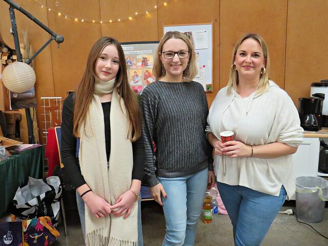 Marielle Leicht, Annika Barth und Jessica Turner | Foto: Brigitte Melder
