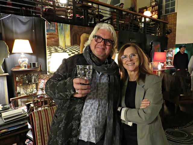 Mathias Berkel und Eveline Teister-Loch | Foto: Brigitte Melder