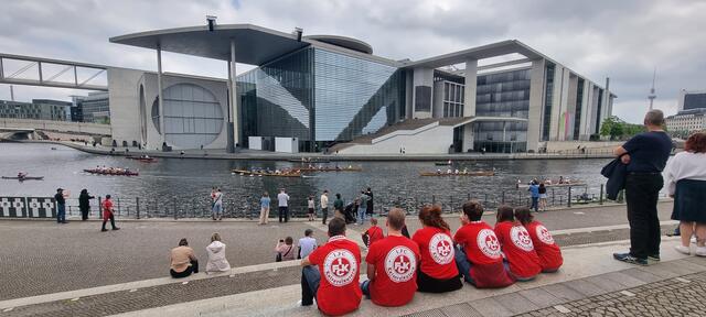 Wo man auch hinschaut in Berlin, man traf überall FCK-Fans | Foto: Jens Vollmer