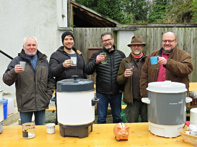 Das fleißige Orga-Team von der Waldsiedlung | Foto: Brigitte Melder