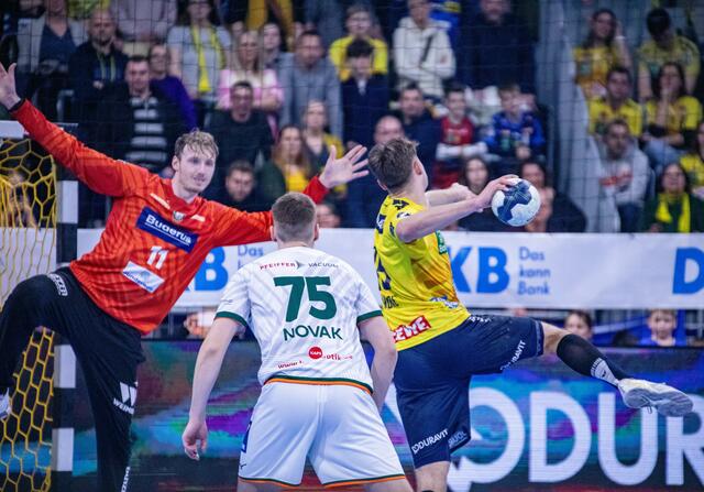 David More beim Sieben Meter  | Foto: Wolfgang Neuberth