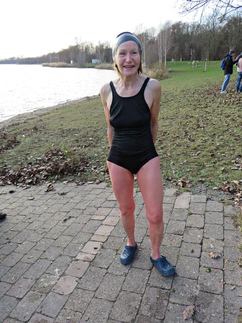 Renate Cöllen dürfte die älteste Teilnehmerin gewesen sein | Foto: Brigitte Melder