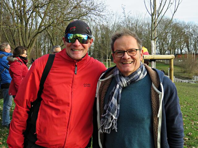 Heinz fast mit Thomas Neu verwechselt, er nahm es mit Humor | Foto: Brigitte Melder