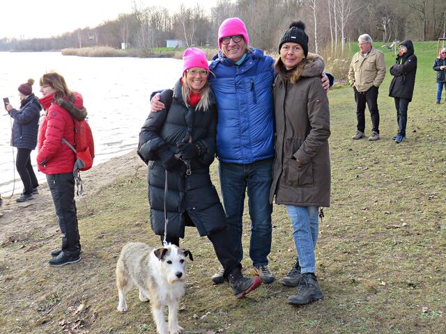 Ehepaar Rehren mit Hund Helga und Freundin | Foto: Brigitte Melder