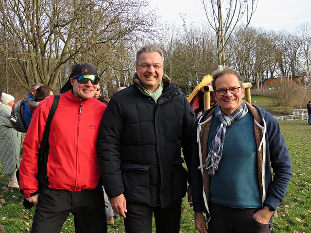 Heinz, Ralf Marohn und Thomas Neu | Foto: Brigitte Melder