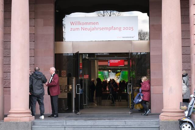 Der diesjährige Neujahrsempfang im Mannheimer Rosengarten war der 25. seiner Art | Foto: Jessica Bader