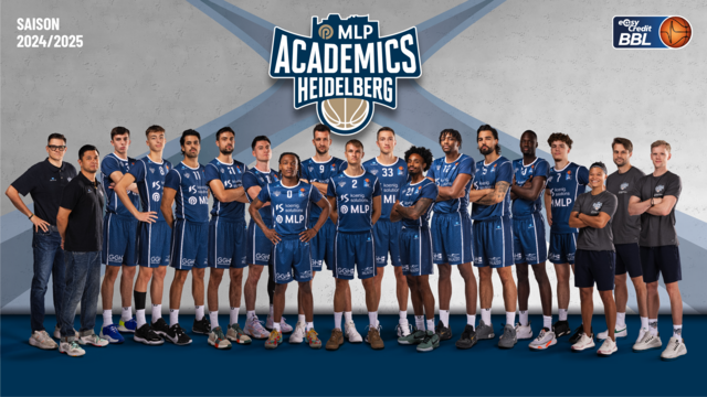 Das Team der MLP Academics Heidelberg | Foto: Teamfoto MLP Academics Heidelberg