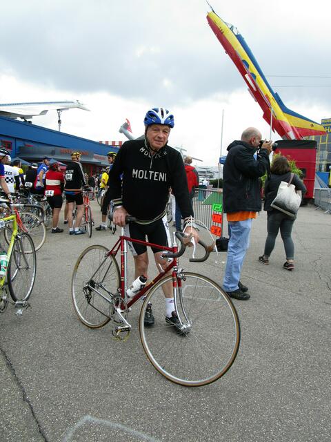 Willi Altig bei der Tretro in Sinsheim | Foto: Michael Sonnick