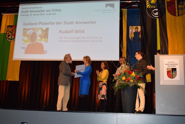 Ehrung für Rudolf Wild | Foto: Jürgen Bender