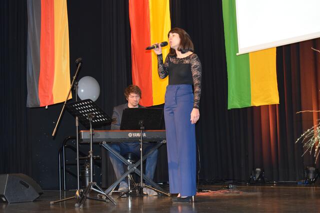 Adrian Rink am Piano und Jennifer Beier, Gesang | Foto: Jürgen Bender