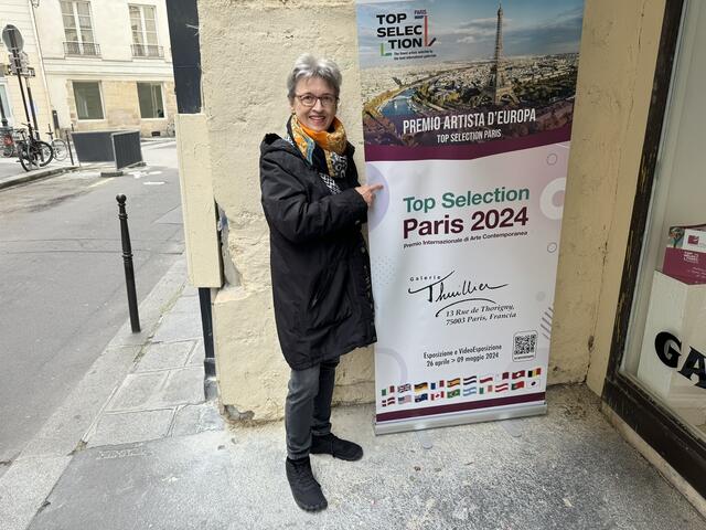 Vernissage in Paris 2024 | Foto: copyright Mechthilde Gairing
