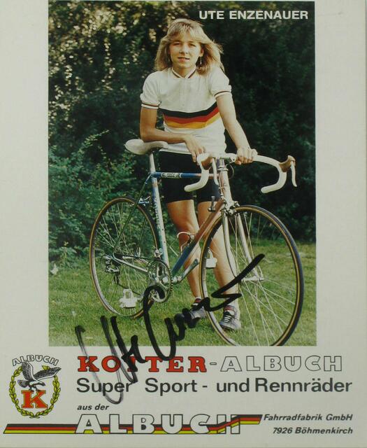 Ute Enzenauer wurde 1981 Radsport-Weltmeisterin in Prag | Foto: Archiv Ute Enzenauer