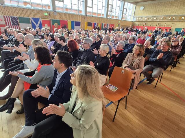 Gäste beim Neujahrsempfang | Foto: Urheber: W. Schmidhuber