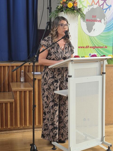 Vorsitzende Ebru Baz | Foto: Urheber: W. Schmidhuber