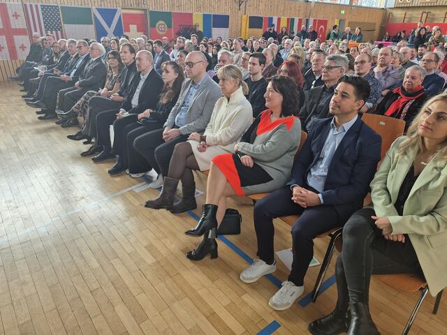 Gäste beim Neujahrsempfang | Foto: Urheber: W. Schmidhuber