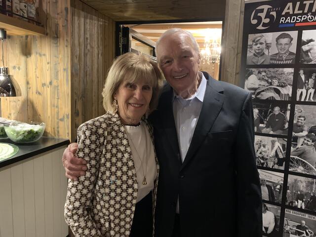 Willi Altig mit seiner Schwägerin Monique | Foto: Michael Sonnick