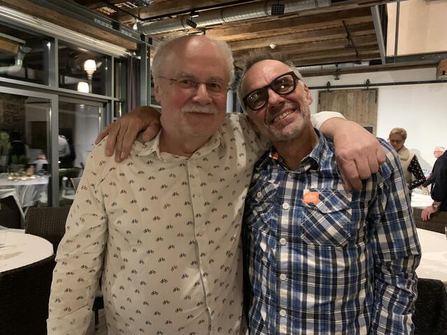 Willi Altig mit Joachim "Jockel" Faulhaber und Mike Kluge | Foto: Michael Sonnick