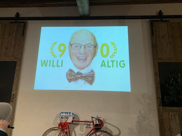 Radsport-Legende Willi Altig feierte seinen 90. Geburtstag | Foto: Michael Sonnick