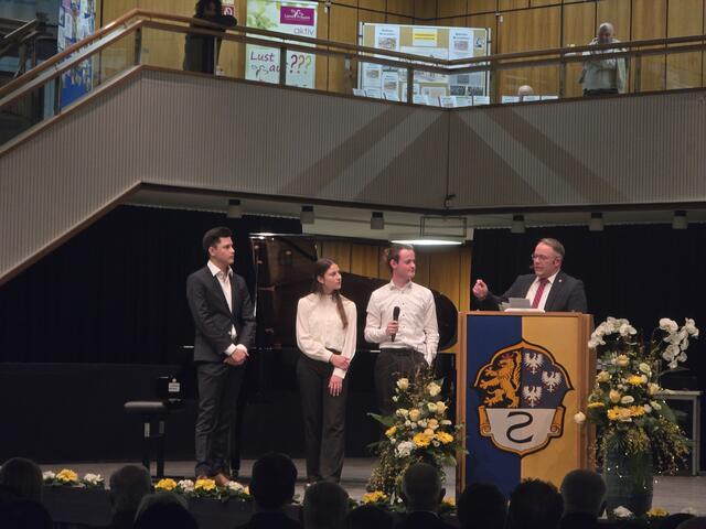 Interview mit den Pianisten | Foto: Gemeindeverwaltung Haßloch