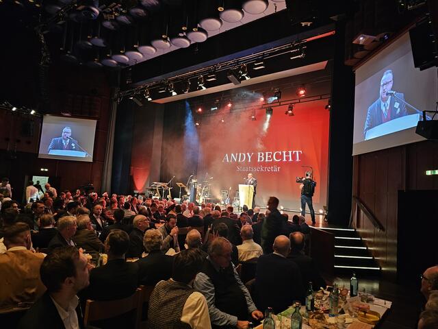 Festrede von Staatssekretär Andy Becht | Foto: Michael Landgraf