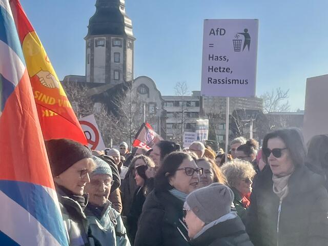 "Wir sind die Brandmauer"  | Foto: Roland Kohls