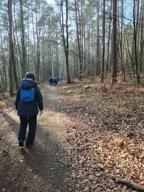 Gruppe von hinten | Foto: Ich