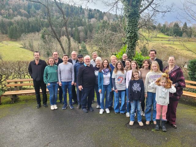 Gruppenbild des 1.Orchesters und der "EverYoungs" in Bad Herrenalb | Foto: Accordeon-Freunde Kraichgau e.V.