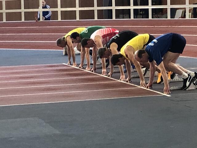 Andreas Sundheimer beim Sprint (vorne) | Foto: Laura Schubert