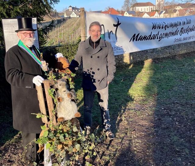 Hauptmann Herbert Tiefel und "Impulsgeber" Dr. Michael Werner | Foto: Dr. Michael Werner