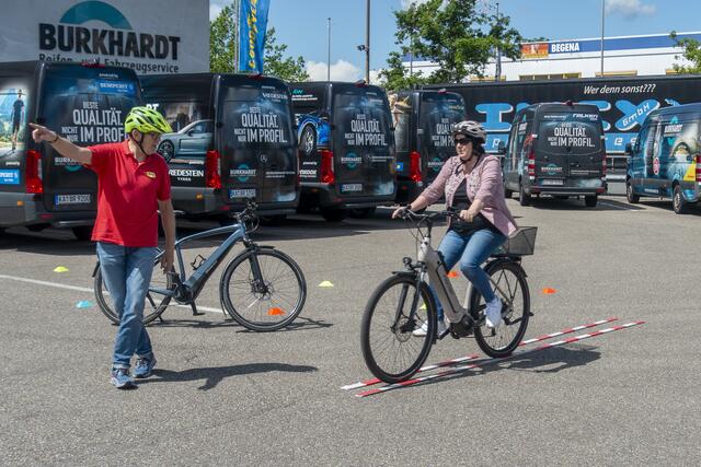 Langsam gerade aus fahren | Foto: Gerhard Öfner
