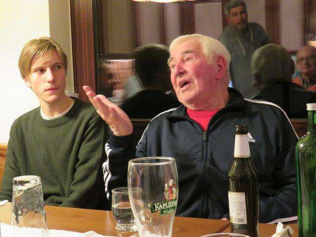 Linus und Gerhard Rieger | Foto: Brigitte Melder