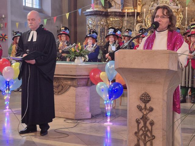 Beim Narrengottesdienst | Foto: Werner Schmidhuber
