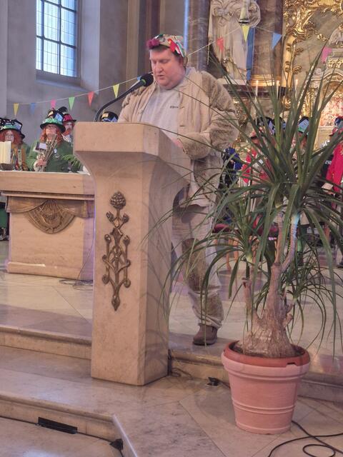Beim Narrengottesdienst | Foto: Werner Schmidhuber