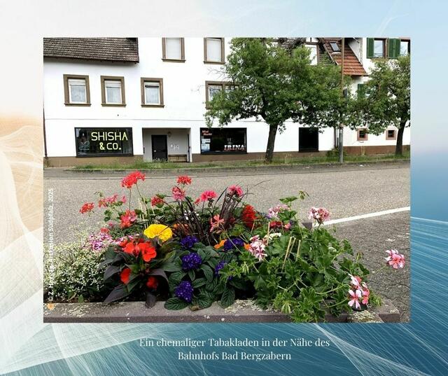 Ein ehemaliger Tabakladen in der Nähe des Bahnhofs Bad Bergzabern – Sinnbild für den Markt zwischen Tradition und neuer Shisha-Kultur.
 | Foto: Foto: © Z. Haggag, ArtFusion Südpfalz, 2021