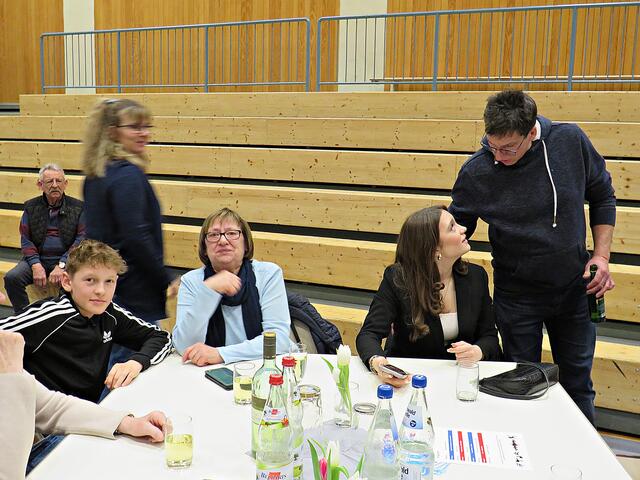 Am Tisch der Leichtathletik-Familie Schubert | Foto: Brigitte Melder