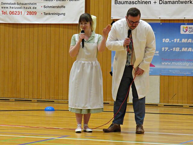 Zwei Hauptdarsteller des aktuellen Musicals | Foto: Brigitte Melder