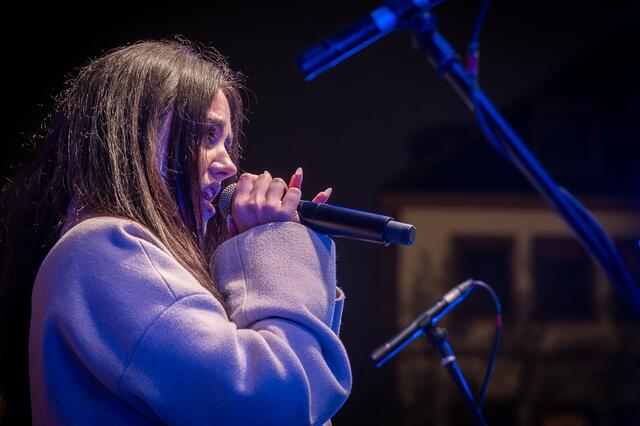 Auch die Sängerin Veronika Donchenko beeindruckte. | Foto: Christian Gaier