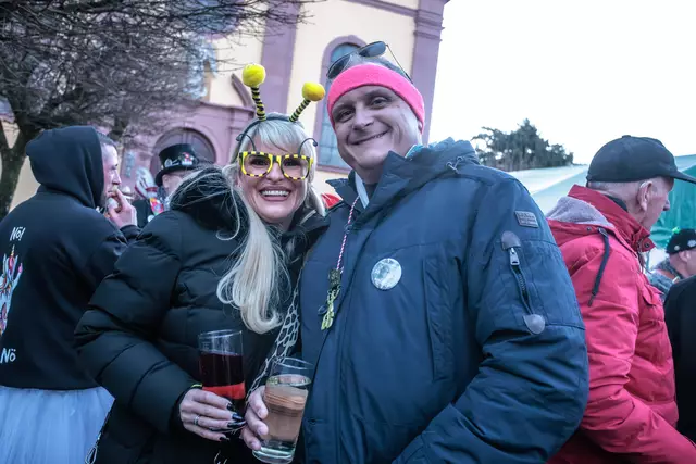 Hagenbacher Rathaussturm am Schmutzigen Donnerstag, 27. Februar 2025 | Foto: Paul Needham