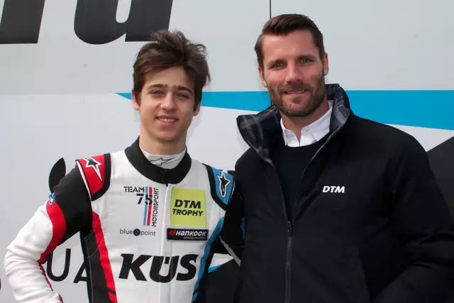 Daniel Gregor mit DTM-Champion Martin Tomcyzk | Foto: Michael Sonnick
