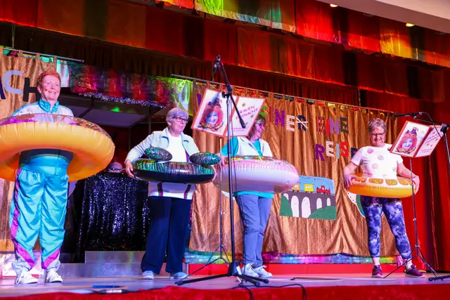 Hula Hoop-Sport ist Mord - | Foto: Wolfgang Neuberth