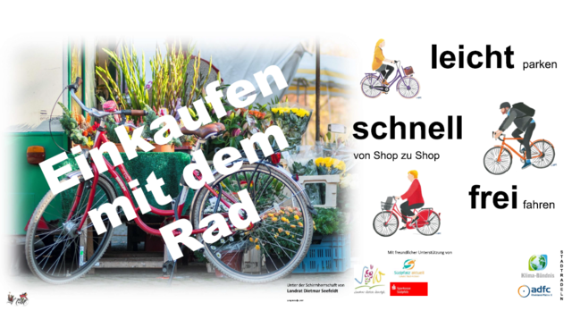 Kampagne "Einkaufen mit dem Rad" | Foto: ADFC M. Schindler