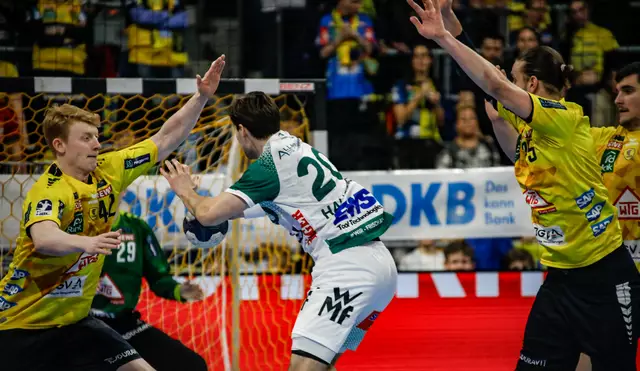 Zu spät ,Erik Persson trifft  | Foto: Wolfgang Neuberth