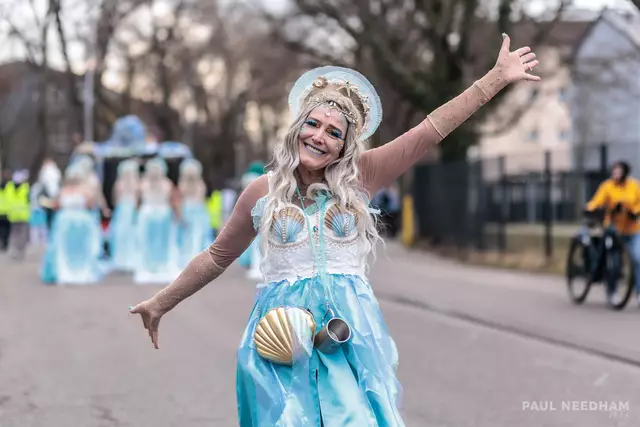 beste Stimmung beim Germersheimer Fastnachtsumzug 2025 | Foto: Paul Needham