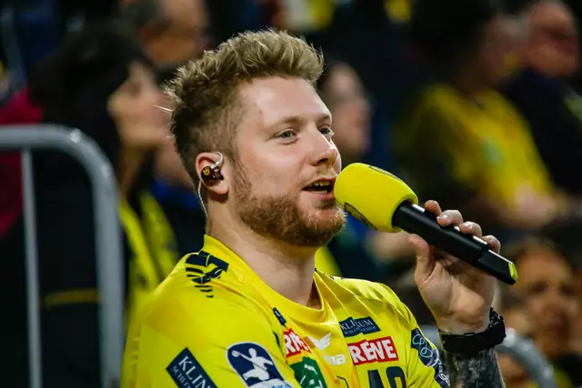 Die Stimme der Rhein-Neckar Löwen, Kavin Gerwin | Foto: Wolfgang Neuberth