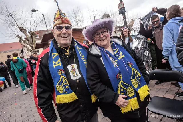 beste Stimmung beim Germersheimer Fastnachtsumzug 2025 | Foto: Paul Needham