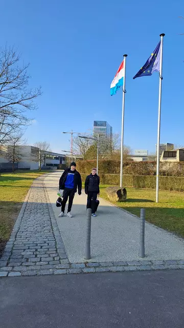 Fabian und Max vom TSV Iggelheim | Foto: Marion Griesbach
