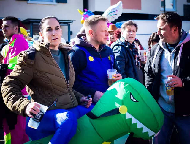 Drachenreiter... | Foto: Cornelia Bauer