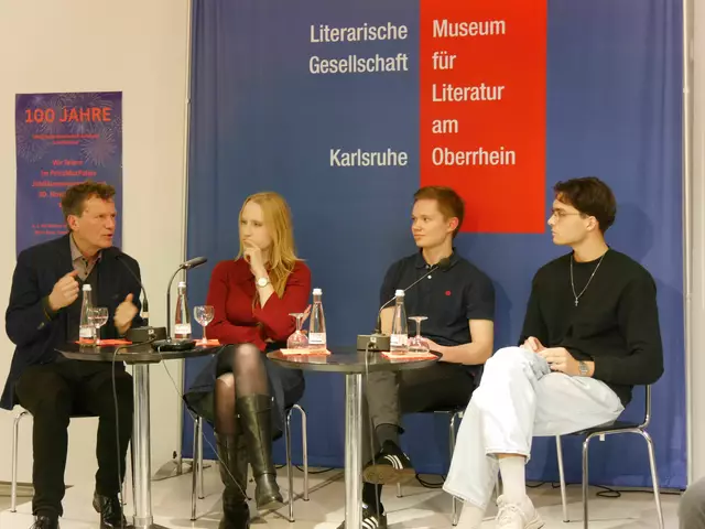 Foto: Literarische Gesellschaft_Lesung Lena Gorelik_Foto Literarische Gesellschaft