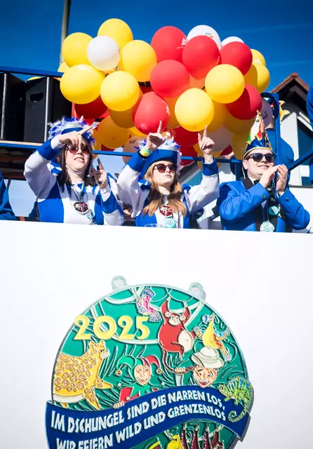 Wild und grenzenlos: der Fastnachtsumzug in Mechtersheim | Foto: Cornelia Bauer