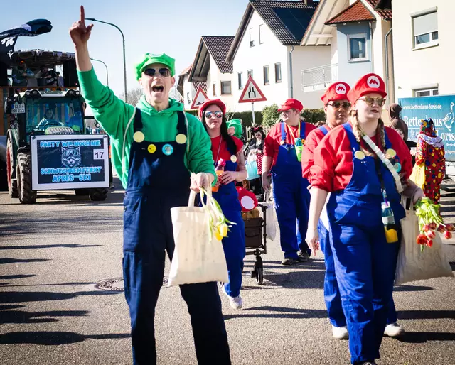 Der Mederscher Lochhewwel Faschingsumzug war ein voller Erfolg | Foto: Cornelia Bauer